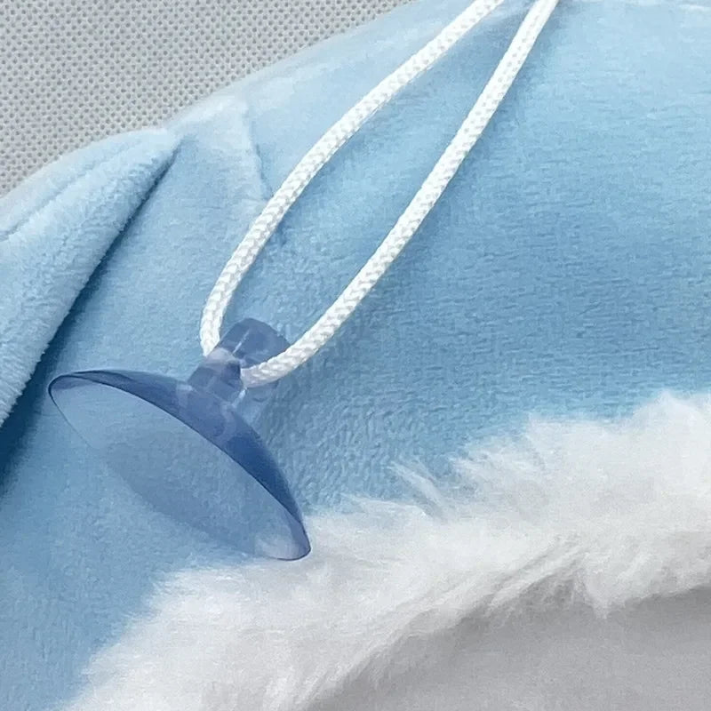 25cm Cinnamoroll Plushie Cute Blue Hood